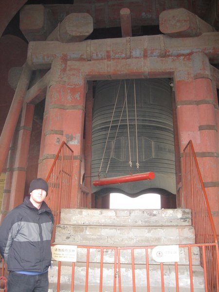 Mike at the Bell Tower