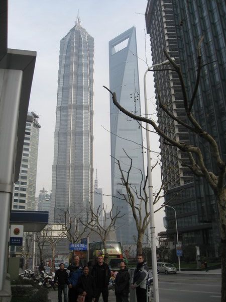 Jin Mao and Shanghai Financial Towers