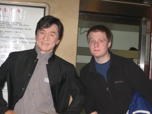 Steve meets Jackie Chan