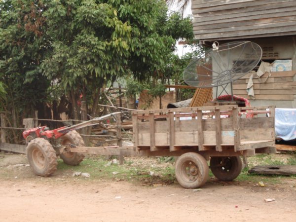 Laos tractor