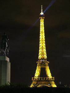 le Tour Eiffel by night