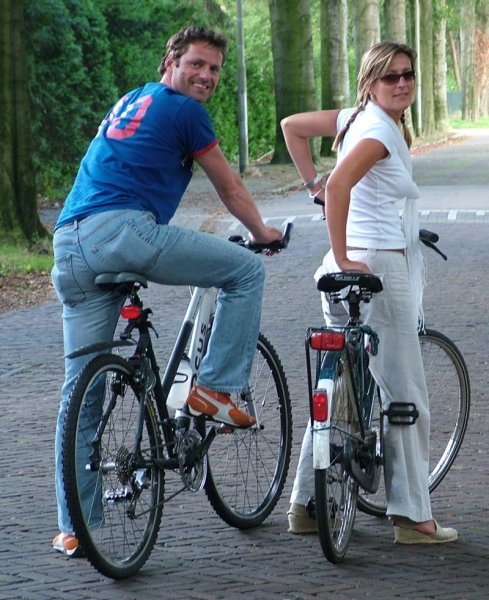 Biking around Tilburg