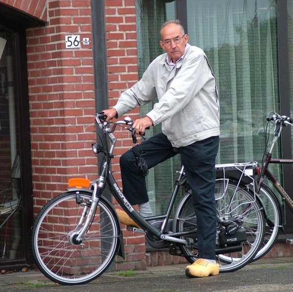 Dutch bicycle boots