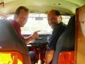 Rob & Russell in the Combi