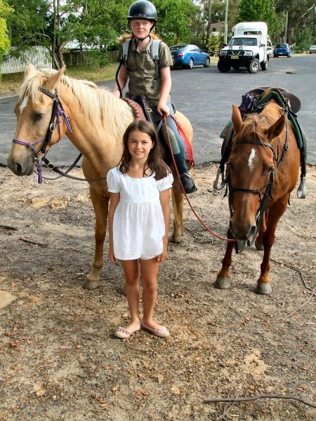 Horse rides on Australia Day