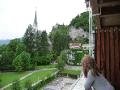 view from hotel in Bled