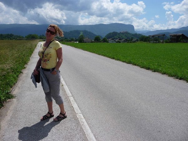 walk back to Bled from the gorje
