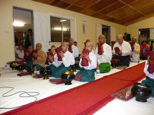 ceremony to ask to wear the robes