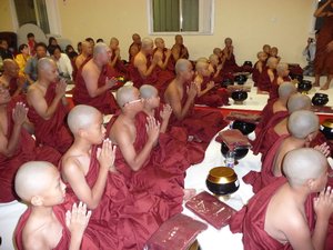 novices & monks