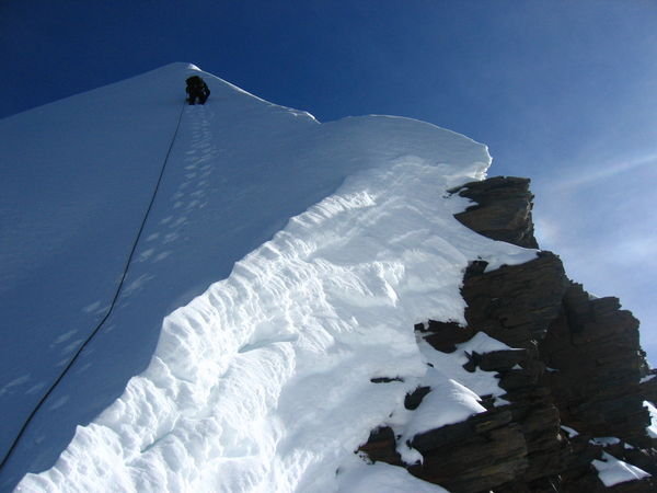 what still lay ahead on the 18,000 foot summit ridge