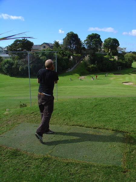 Golfing in Tauranga