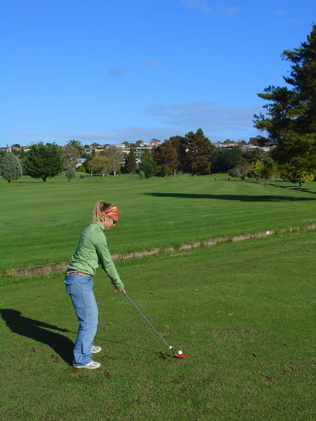 Golfing in Tauranga