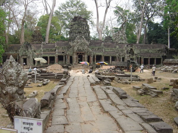 The first temple I visited