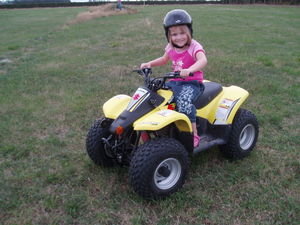 Jessica on the quest for speed !!