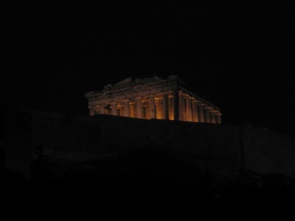 Parthenon Night