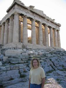 Mary at the Parthenon