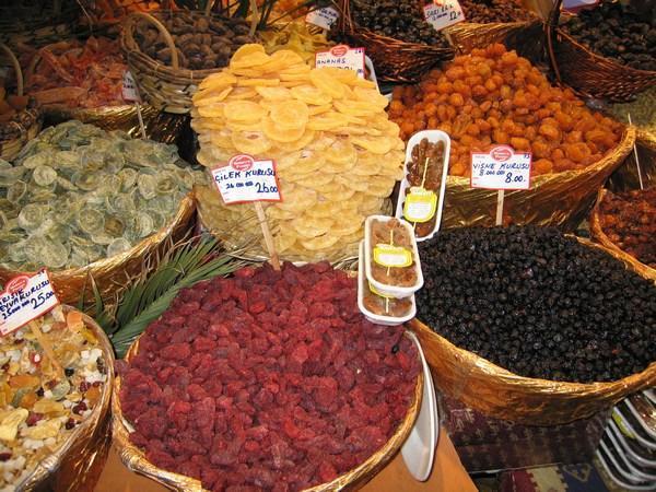 Dried Fruit at Bazaar