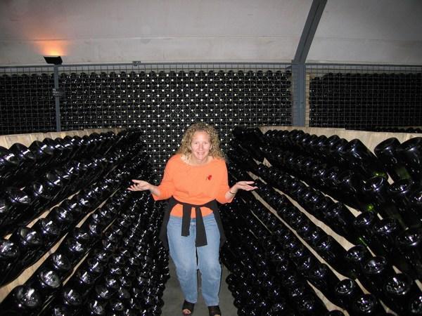 Mary in the Wine Cellar