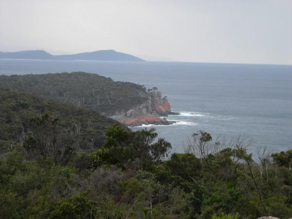 Coastline with Red Rock