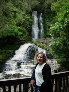 Mary with Waterfall