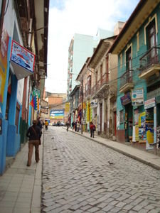 A street in La Paz