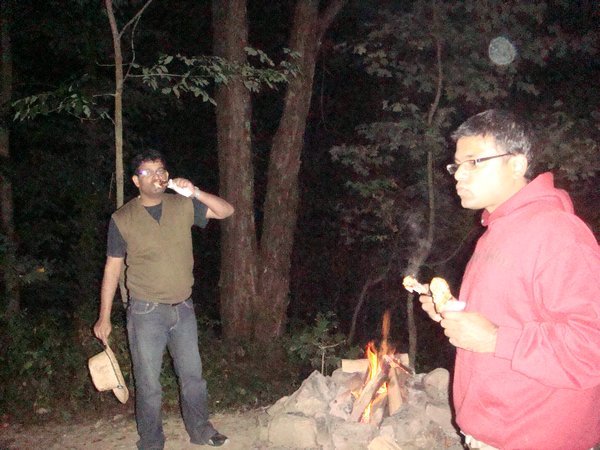 Barbeque Chicken @ Camping night