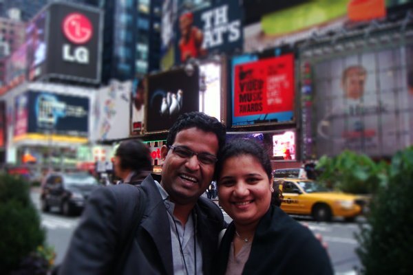 Dream Come True - Me & Nam @ Times Square