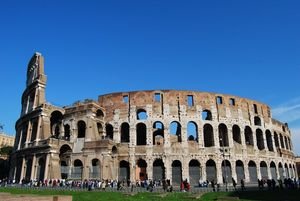 The ever popular Roman Colloseum