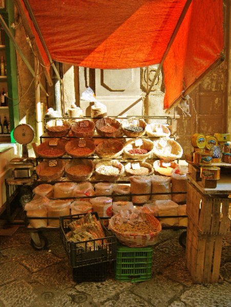 Food stand in Palermo