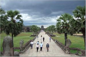 Storm Clouds over Angkor Wat