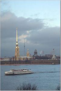 Peter Paul Fortress from the Hermitage