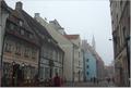Riga in a fog