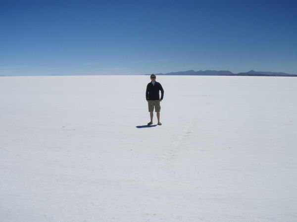 The trippy Altiplano salt flats - Uyuni, Bolivia