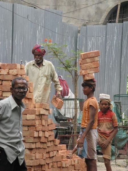 Brick Workers on Sudder Street