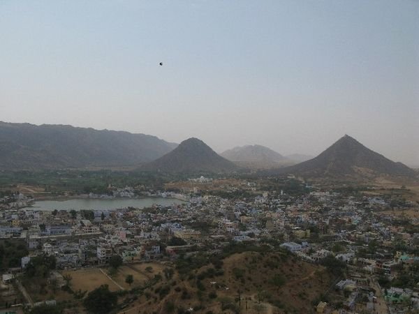 Pushkar from Above