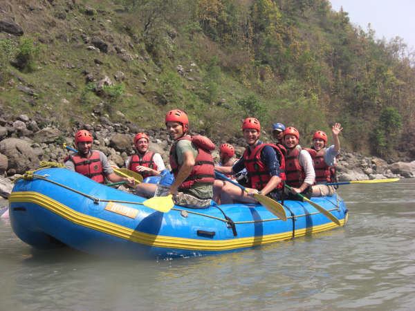 Our Rafting Crew - The Crimson Tide!
