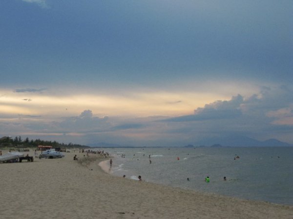 The Quiet Beach at Hoi An