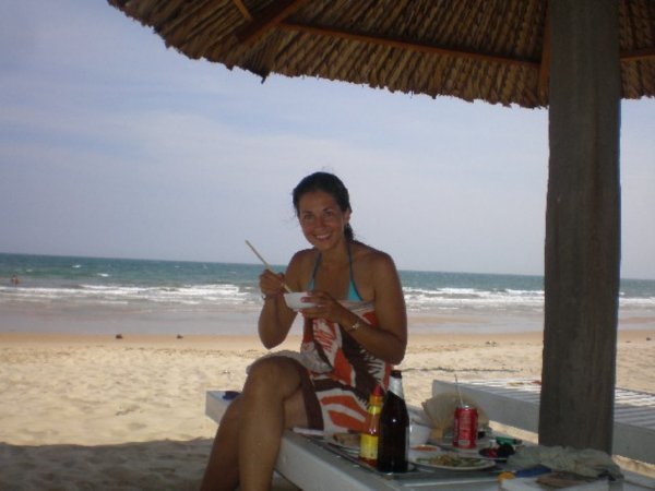 Lunch on the Beach in Mui Ne