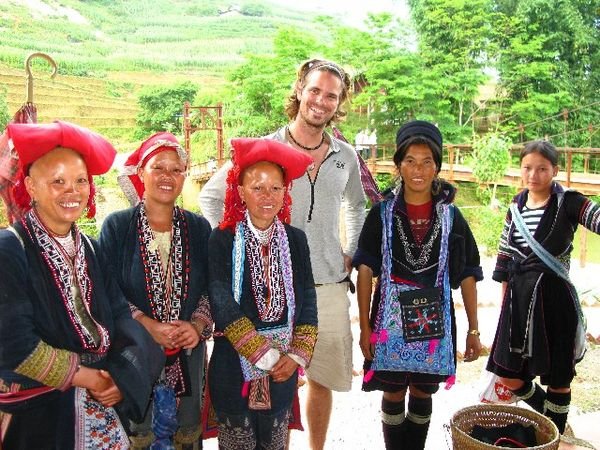 Red Dzao and Black Hmong