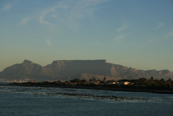 Cape Town from the Robben Island ferry
