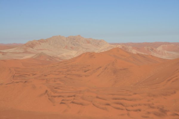View from the top of the dune