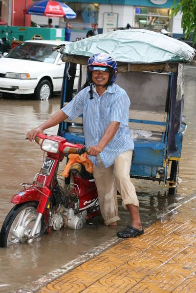 Rainy Phnom Penh