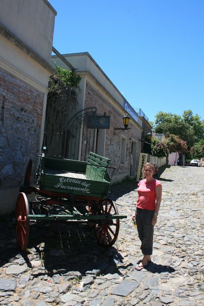 The Portuguese cobbled streets