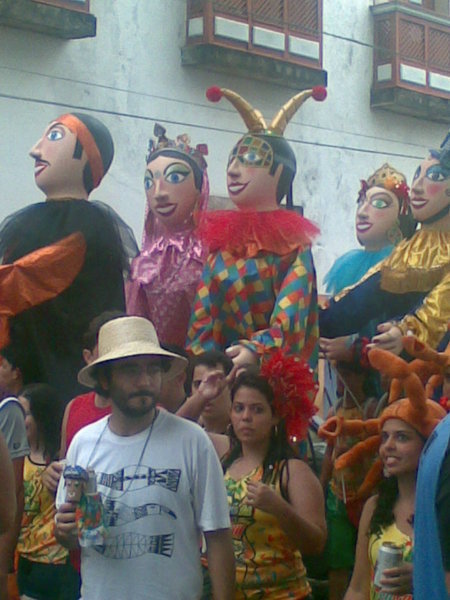 Giant dolls in Olinda