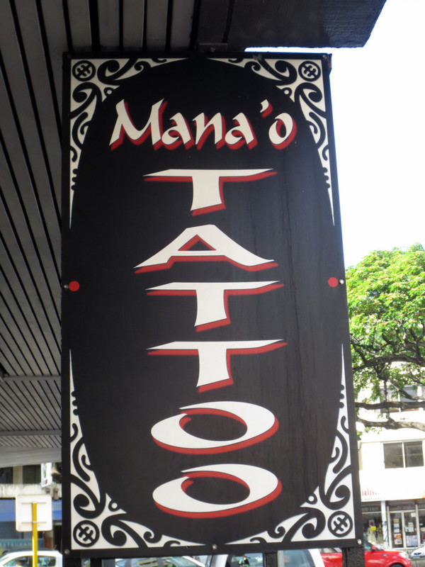 GO TO MANA'S FOR YOUR SPECIAL TATTOO