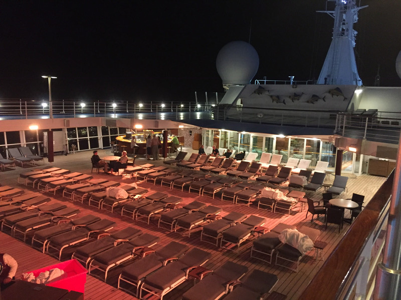 POOL DECK ON THE VOYAGER