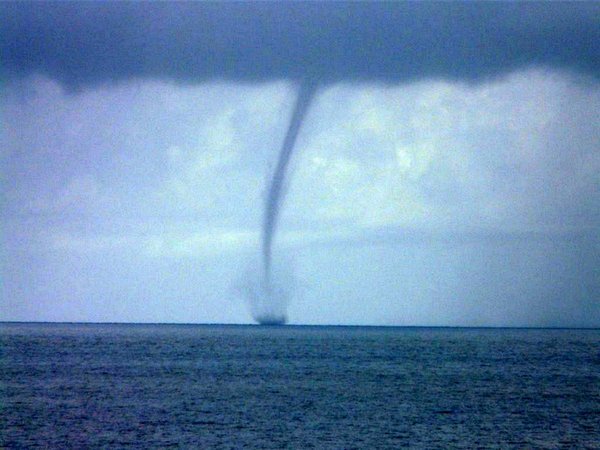 LOOK OUT----WATER SPOUT!!
