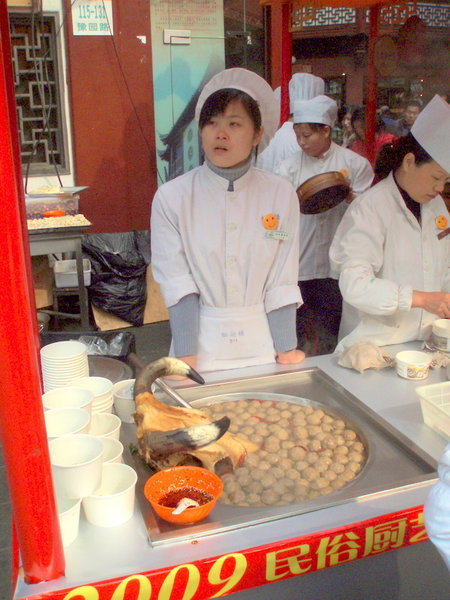The Chinese Dumpling Lady