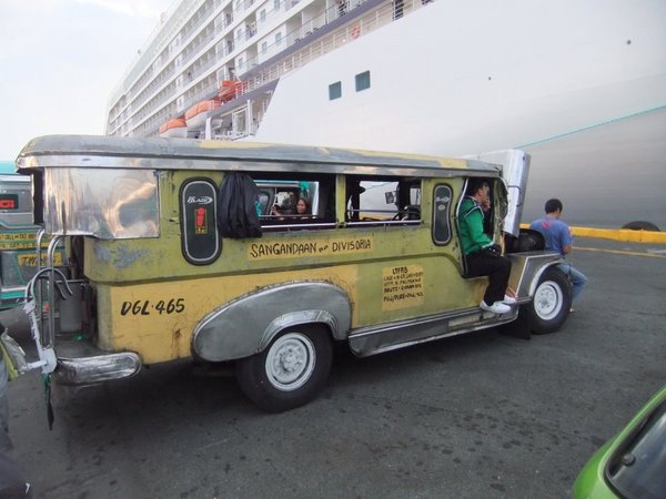 Jeepney on the Pier