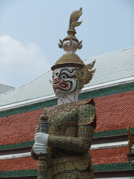 Mythical Protector of Buddha